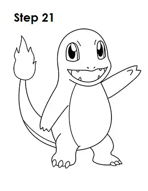 How To Draw Charmander Learn how to draw chibi charmander pokemon in 10 easy steps. how to draw charmander