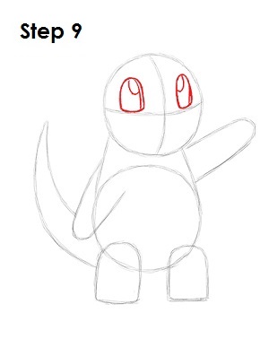 Draw Charmander 9