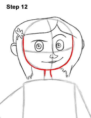 How to Draw Coraline Jones Full Body 12
