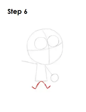 How to Draw Cosmo Step 6
