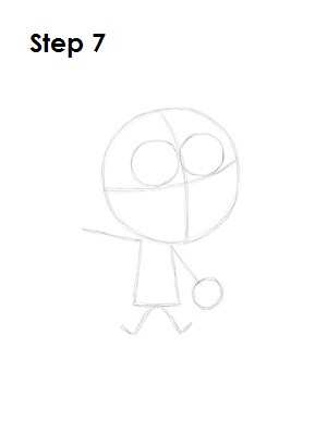How to Draw Cosmo Step 7