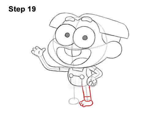 How to Draw Cricket Green Big City Greens 19