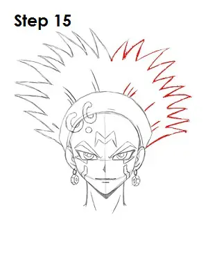 Draw Crow Hogan Step 15