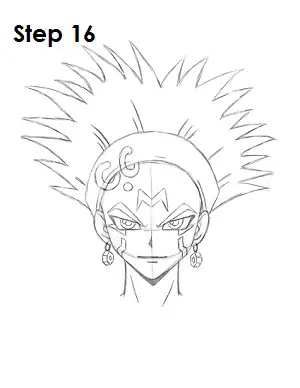 Draw Crow Hogan Step 16