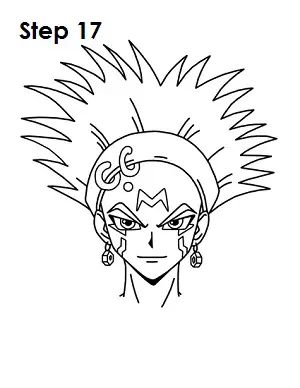 Draw Crow Hogan Step 17