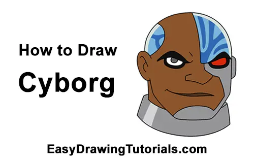 How to Draw Cyborg