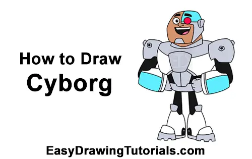 How to Draw Cyborg Teen Titans Go! Full Body