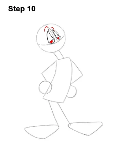 How to Draw Daffy Duck Full Body Looney Tunes 10