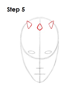 Draw Darth Maul 5