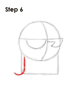 How to Draw Dexter Step 6