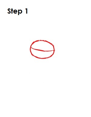How to Draw Diddy Kong Step 1