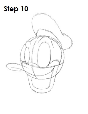 How to Draw Donald Duck VIDEO & Step-by-Step Pictures