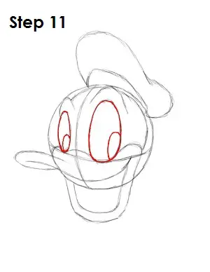 How to Draw Donald Duck VIDEO & Step-by-Step Pictures