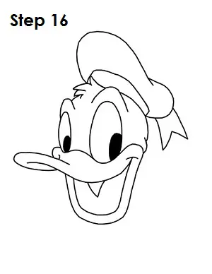 How to deals draw donald duck