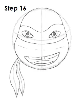 Draw Donatello Ninja Turtle 16