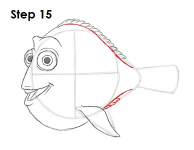 Draw Dory Nemo 15