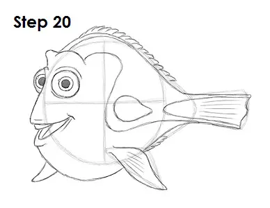 Draw Dory Nemo 20