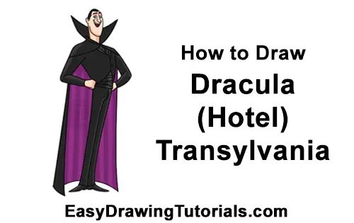 hotel transylvania dracula drawing