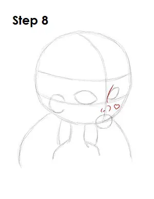 How to Draw Draculaura Step 8