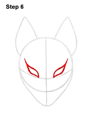 How to Draw Fortnite Max Drift Skin Mask 6