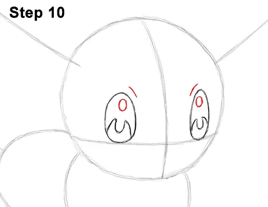 Draw Eevee Pokemon 10