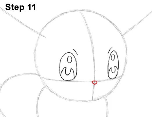 Draw Eevee Pokemon 11