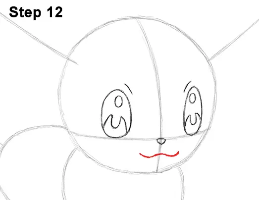 Draw Eevee Pokemon 12