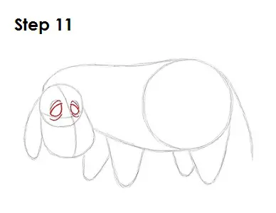 Draw Pooh Eeyore 11
