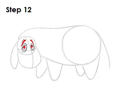 Draw Pooh Eeyore 12