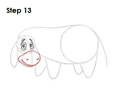 Draw Pooh Eeyore 13