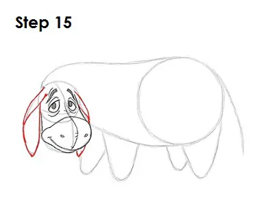 Draw Pooh Eeyore 15