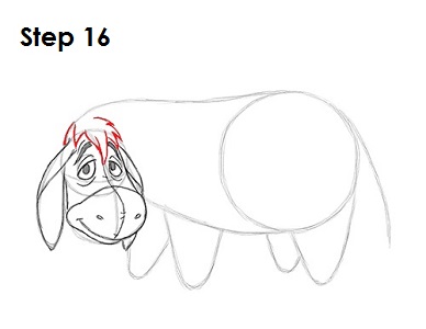 Draw Pooh Eeyore 16