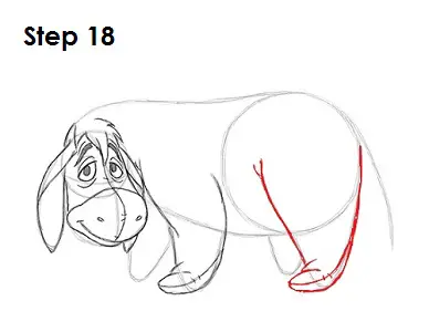 Draw Pooh Eeyore 18