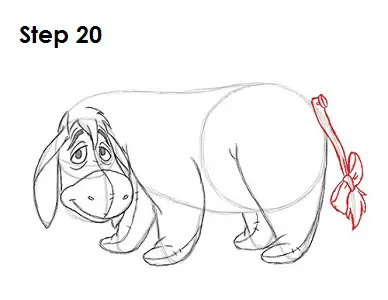 Draw Pooh Eeyore 20