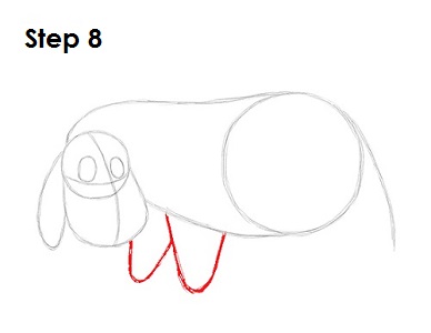 Draw Pooh Eeyore 8
