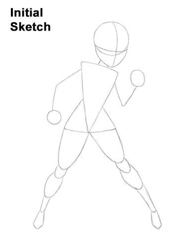 How to Draw Elastigirl Helen Parr Incredibles Guide Lines