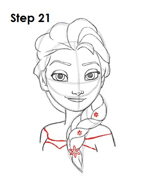 Frozen Anna Drawing Pic  Drawing Skill