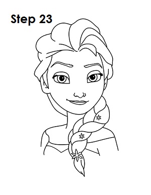baby anna frozen drawing