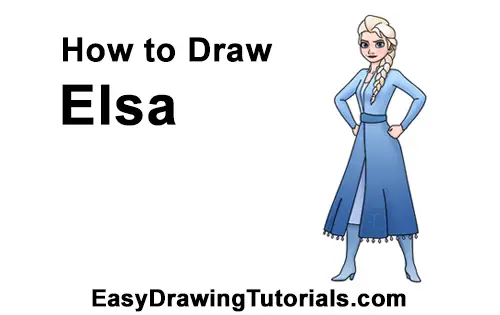 Digital Drawing Elsa frozen - Etsy Australia