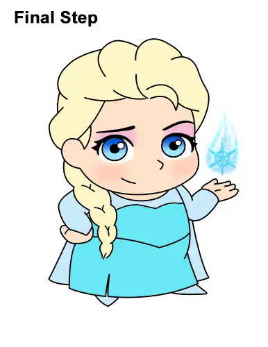 Learn How to Draw Elsa and Anna from Frozen Fever (Frozen Fever) Step by  Step : Drawing Tutorials | How to draw elsa, Elsa drawing, Drawing tutorial