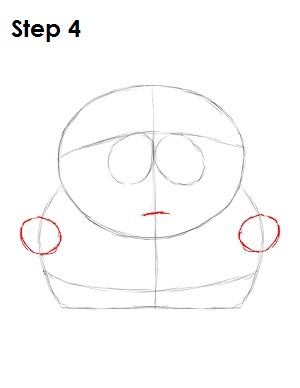 Draw Eric Cartman Step 4