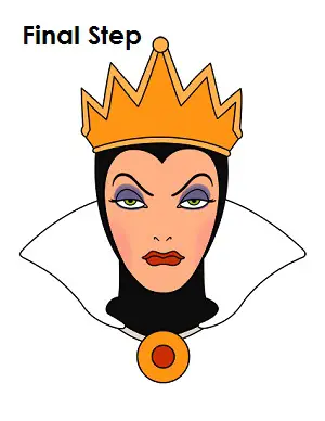 How to Draw Evil Queen