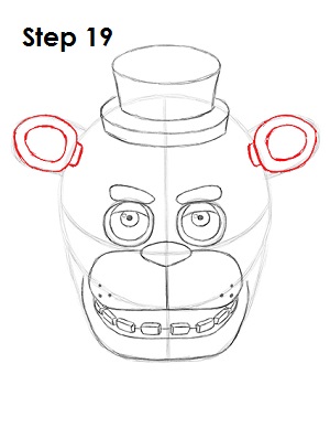 Draw Freddy Fazbear 19