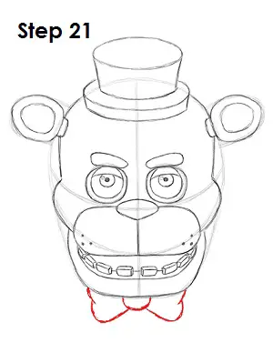 Draw Freddy Fazbear 21