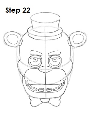 Draw Freddy Fazbear 22