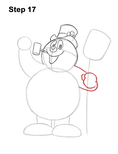 How to Draw Frosty the Snowman Christmas 17