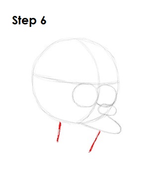 How to Draw Fry Step 6