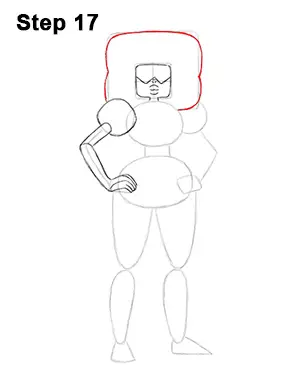 Draw Garnet Steven Universe 17