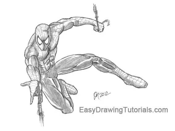 Spider-Man Drawing