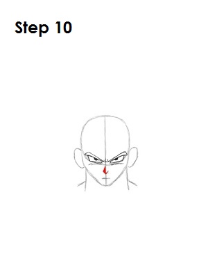 How to Draw Goku Step 10